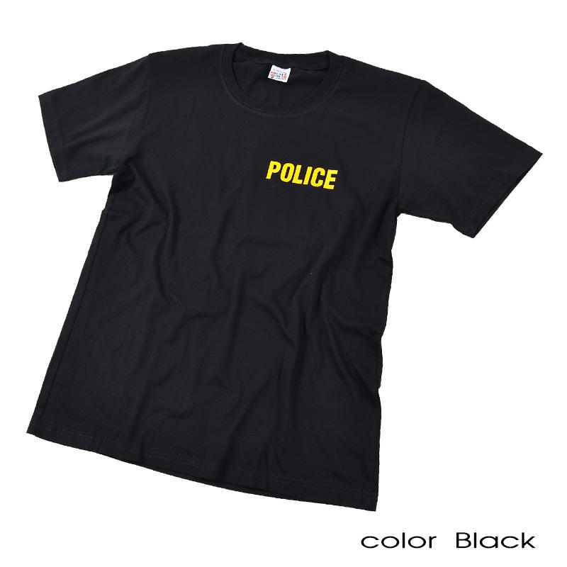 Tシャツ 半袖 メンズ おもしろTシャツ レディース POLICE ポリス 警察