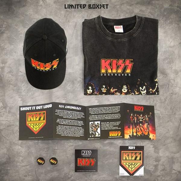 KISS キッス 限定 ボックス BOX Tシャツ メンズ キャップ 帽子 