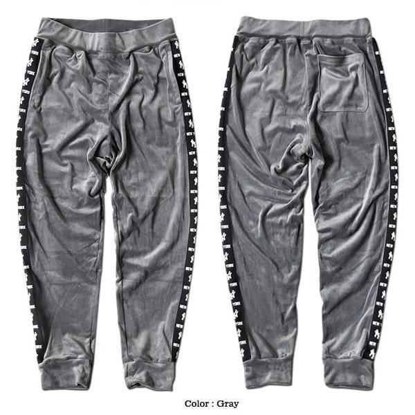 ベロア スウェットパンツ メンズ 秋 冬 ニューヨークヤンキース NY