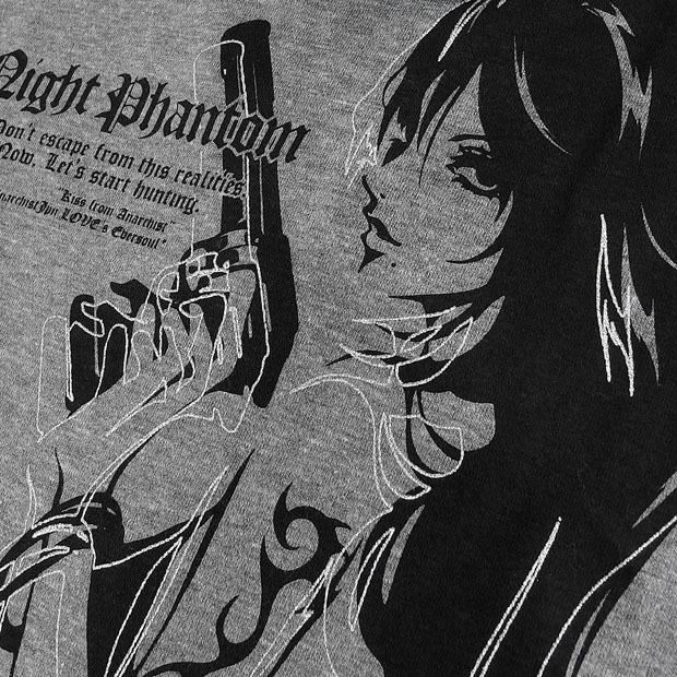 Eversoul ジップパーカー メンズ 裏起毛 パーカー 春 春物 秋 ガールプリント ジップアップ Anarchistjapan バックプリント コラボ 杢グレー イラスト Sniper001 Eversoul Plus Version Y 通販 Yahoo ショッピング