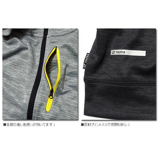 TULTEX（タルテックス） ジップパーカー メンズ ジップアップ パーカー
