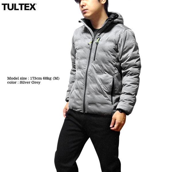 TULTEX（タルテックス） 中綿ジャケット ジップパーカー メンズ