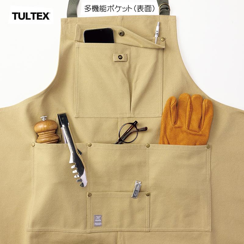 エプロン レディース ガーデニング アウトドア メンズ 前掛け キャンプ