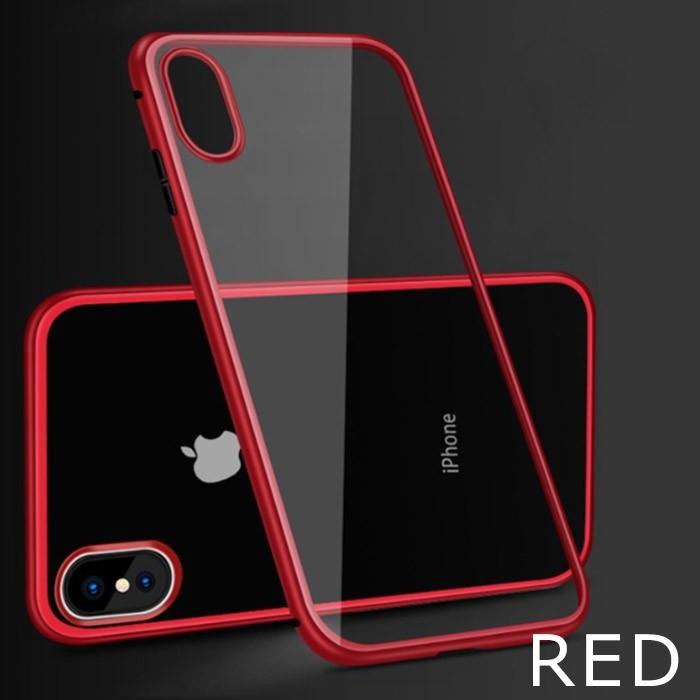 iPhoneケース マグネットバンパー 背面ガラス iPhoneX iPhoneXR
