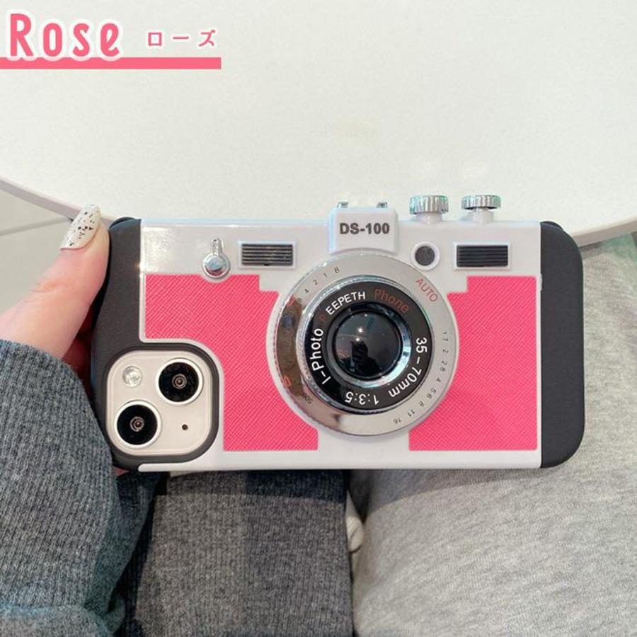 カメラ型 iPhone ケース iPhone17 カメラケース se iPhoneケース iPhone16 iPhone14 iPhoneSE ストラップ付 かわいい 韓国 人気 おすすめ 流行り 女子 |  | 12