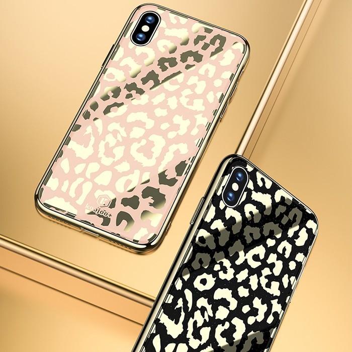 【 専用 】デコケース iPhone6 6s ヒョウ柄 デコケース iPhone6 6s ヒョウ柄