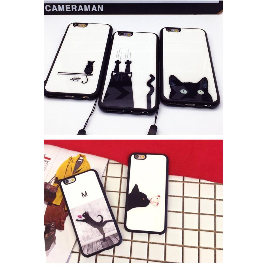 iPhoneX ケース 猫ケース 猫好きのあなたに ストラップ付