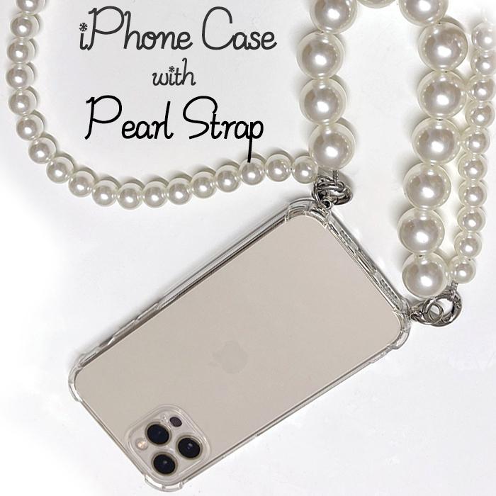 iPhone16 ストラップ付ケース iPhoneケース クリアケース 多機種対応 iPhone15 iPhone14 iPhoneSE iPhone13 Pro ProMax mini iPhone12 ショルダー 肩掛け | 