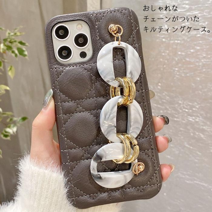 iPhoneSE3 iPhone13 キルティング ケース ハンドストラップ 多機種対応 iPhone13mini iPhone13Pro iPhone13ProMax スマホケース iPhoneケース |  | 01