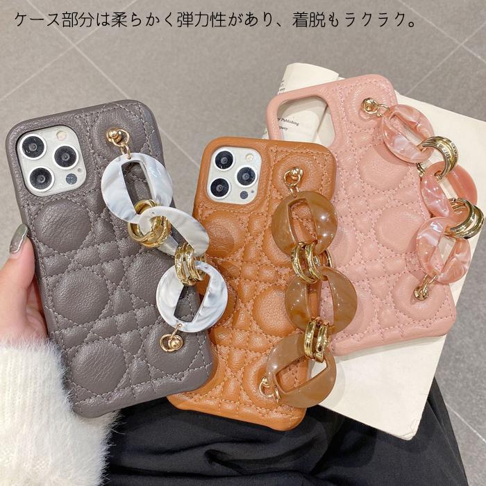 iPhoneSE3 iPhone13 キルティング ケース ハンドストラップ 多機種対応 iPhone13mini iPhone13Pro iPhone13ProMax スマホケース iPhoneケース |  | 04