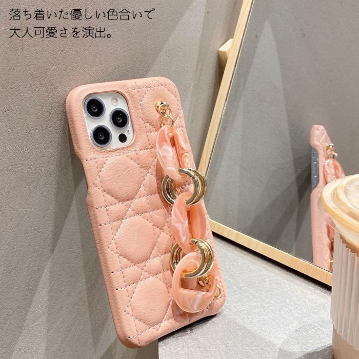 iPhoneSE3 iPhone13 キルティング ケース ハンドストラップ 多機種対応 iPhone13mini iPhone13Pro iPhone13ProMax スマホケース iPhoneケース |  | 05