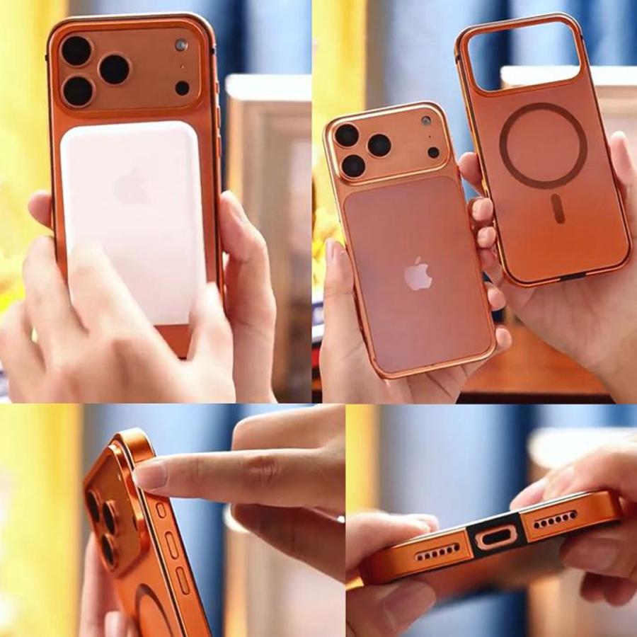 iPhoneケース メタル Magsafe対応 iPhone17 pro max ケース
