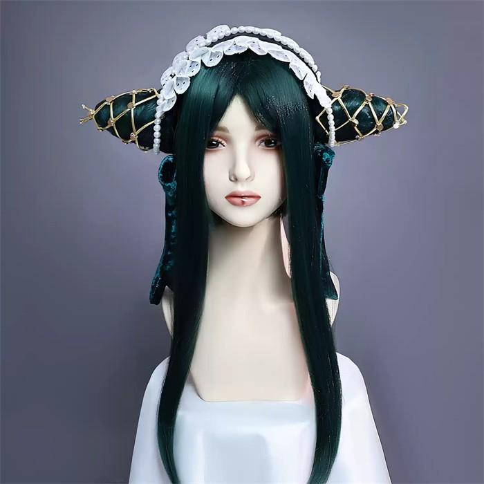 黒執事 サリヴァン 緑の魔女 コスプレ フルセット ウィッグ 衣装 ドレス Amazon | GGcosplay 黒執事 -緑の魔女編- ジークリンデ・サリヴァン