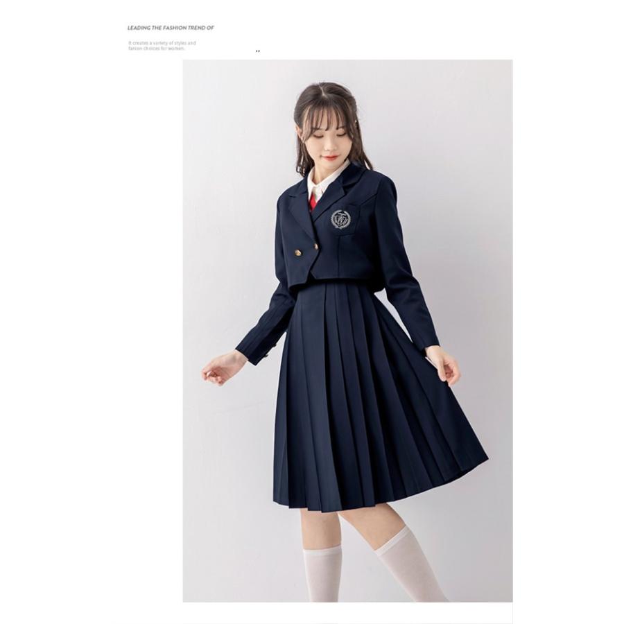 入学式 卒業式 スーツ 女の子 ブラック 黒 紺 長袖 中学生 高校生 制服