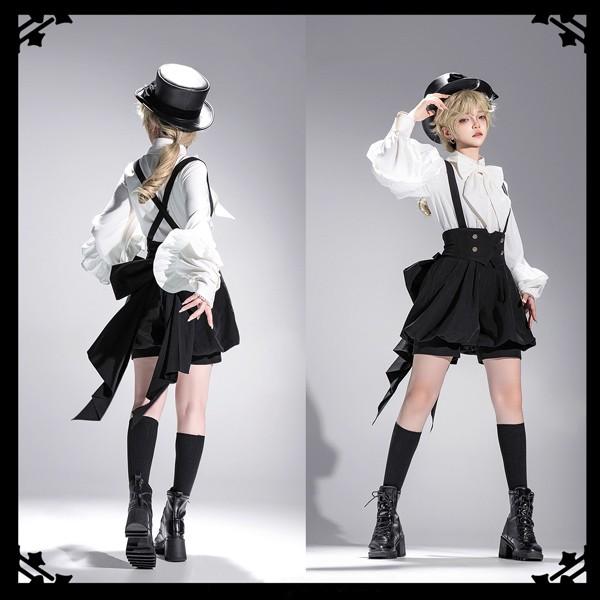 王子風ロリータ 少年装 3点セット レトロ風 ドール系 長袖 上品