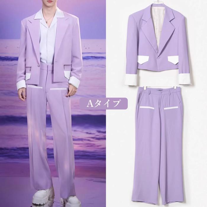 演出服 ステージ衣装 ジャケット メンズ 韓国アイドル風 アイドル コスプレ衣装 カラフルスーツ コスチューム 男性用 コスプレ 仮装 ダンスウエア |  | 01