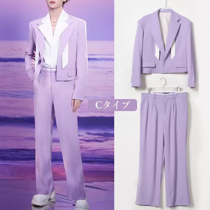 演出服 ステージ衣装 ジャケット メンズ 韓国アイドル風 アイドル コスプレ衣装 カラフルスーツ コスチューム 男性用 コスプレ 仮装 ダンスウエア |  | 03