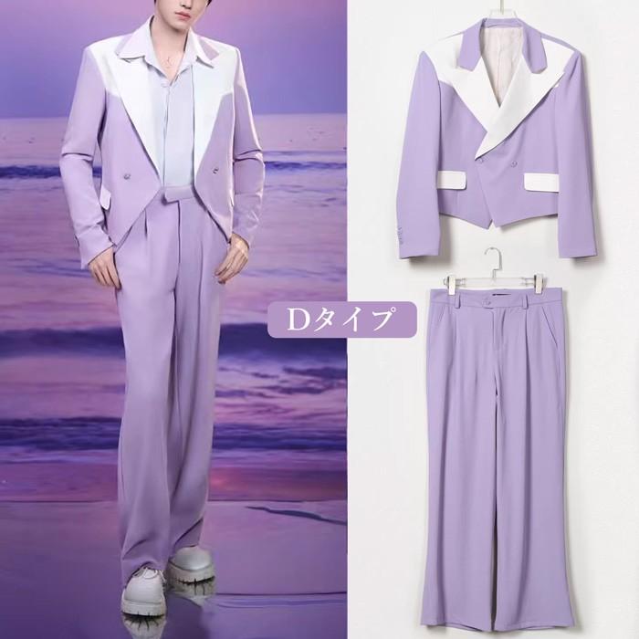 演出服 ステージ衣装 ジャケット メンズ 韓国アイドル風 アイドル コスプレ衣装 カラフルスーツ コスチューム 男性用 コスプレ 仮装 ダンスウエア |  | 04