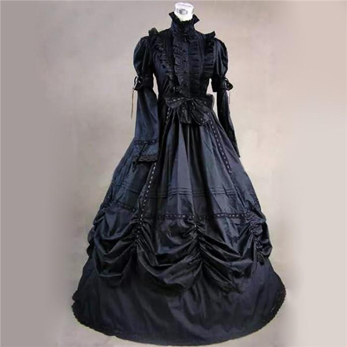 宮廷服ドレス 仮面舞踏会ドレス ゴシック様式 ビクトリア 風 学園祭