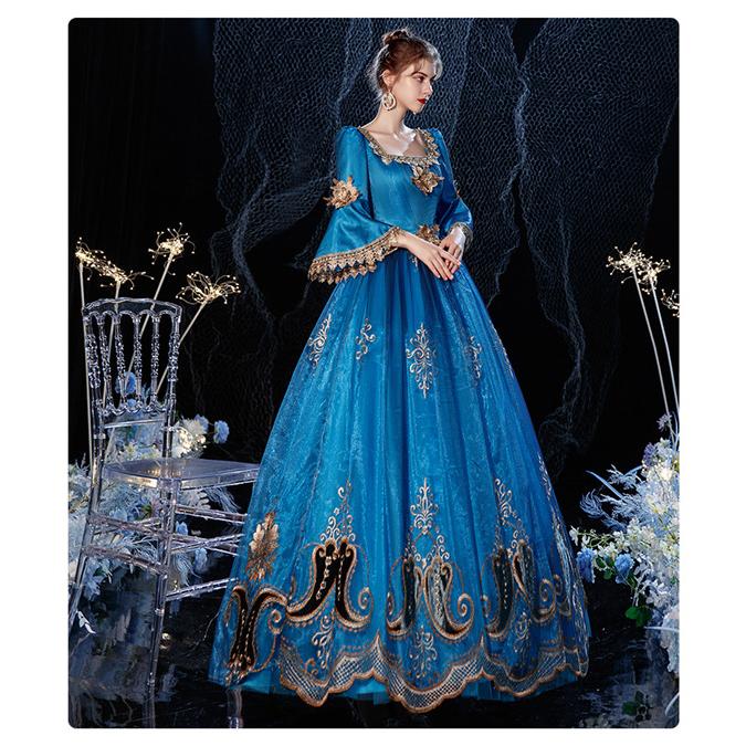 ドレス レディース ロングドレス プリンセスドレス お姫様ドレス