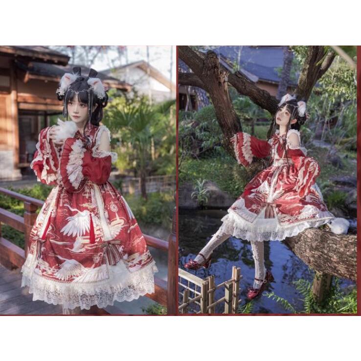 ロリータ 中華風 チャイナ キョンシー ゾンビ コスチューム チャイナ服