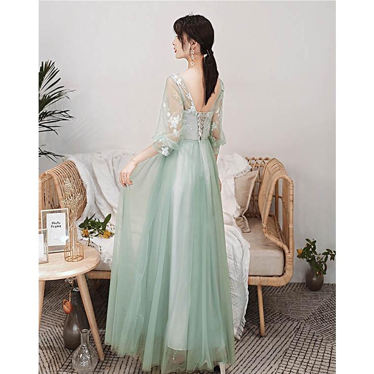 ブライズメイド ドレス 大人 ピアノ 発表会 ロングドレス 演奏会 結婚