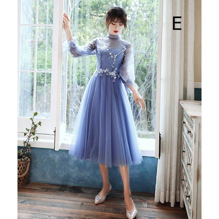 ブライズメイド ドレス 大人 ピアノ 発表会 ロングドレス 演奏会 結婚