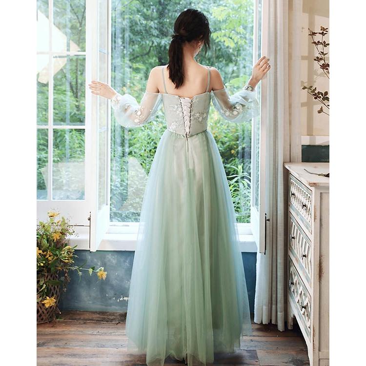 ブライズメイド ドレス 大人 ピアノ 発表会 ロングドレス 演奏会 結婚