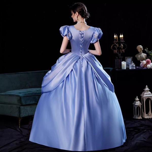 貴族ドレス 中世 貴婦人ドレス ステージ 衣装 中世ドレス お姫様ドレス ヨーロッパ 貴族 王族服 ジュリエット カラードレス 現代劇演出