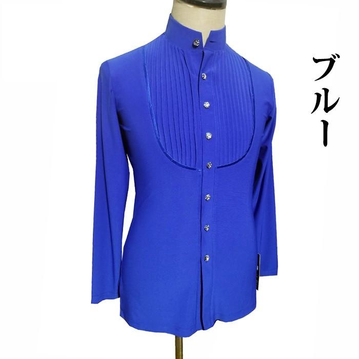 XS-XL 男性社交ダンス衣装 9colors 競技用 ラテンダンスシャツ メンズラテンシャツ 男性用 ダンス衣装 ダンスウェア 練習着 ラテン |  | 01