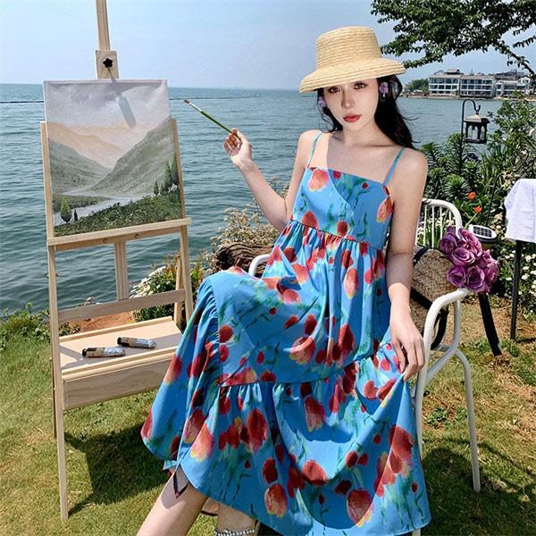 リゾートワンピース 大人可愛い 夏ワンピース リゾートワンピ