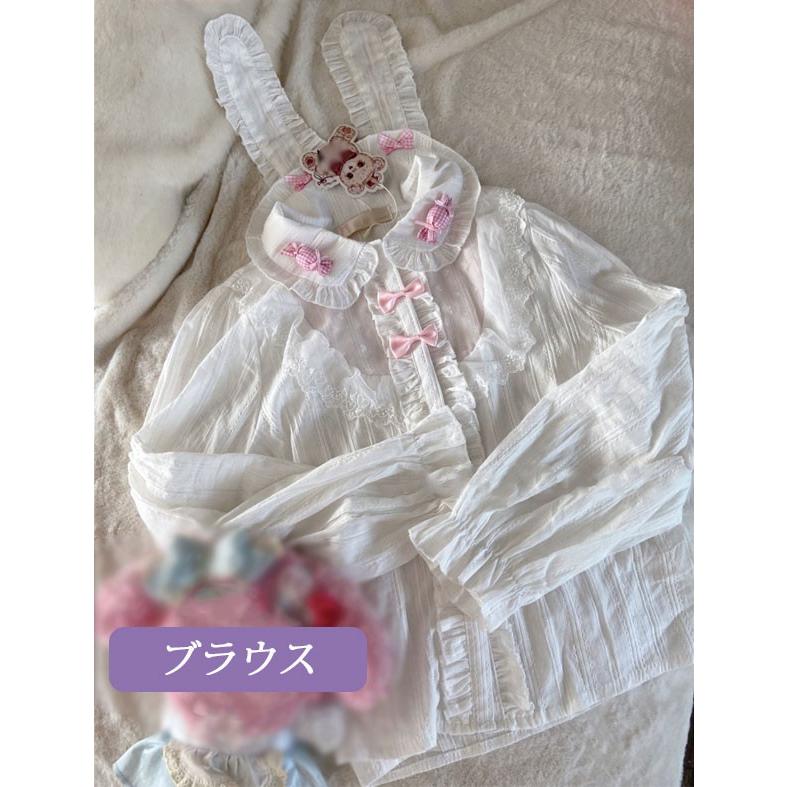 ワンピース ロリータ ハロウィン 魔女風 黒猫 リボン ショート丈