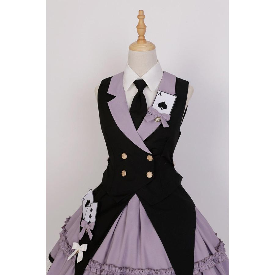 ワンピース ロリータ ハロウィン マジシャンガール 魔術師 怪盗