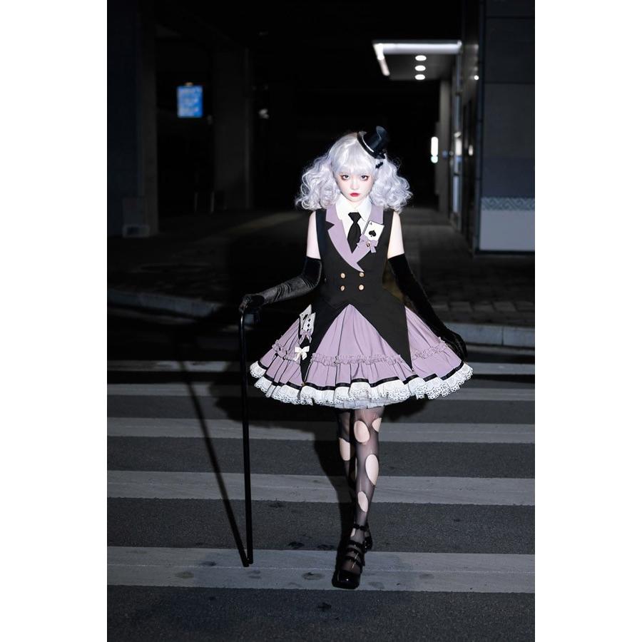 ワンピース ロリータ ハロウィン マジシャンガール 魔術師 怪盗