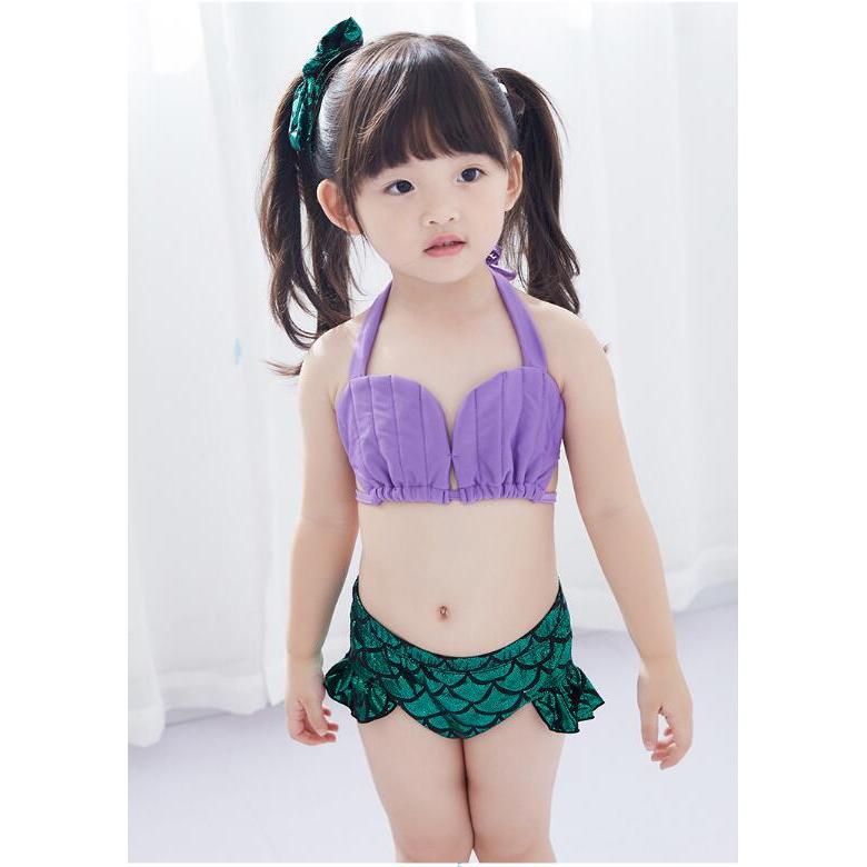 キッズ 子供水着 人魚姫 ビキニ水着 セパレート タンキニ ジュニア 人魚水着 女の子 マーメイド水着セパレート ガールズ ジュニア子ども用 |  | 06