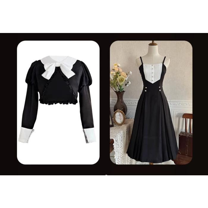 ロリータコンカフェ 衣装 セットアップ クラロリ ジャケット ワンピ