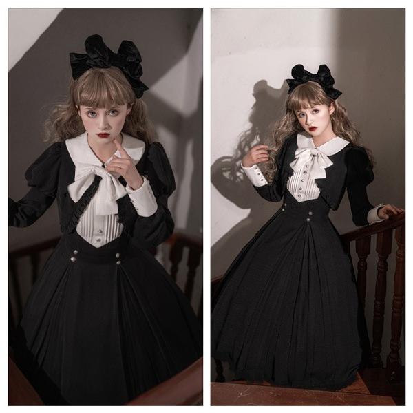 ロリータコンカフェ 衣装 セットアップ クラロリ ジャケット ワンピ