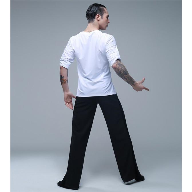 男性用 ダンス衣装 ラテン 上着 ダンスウェア Tシャツ トップス 練習着 メンズ ラテンダンス用上着 Tシャツ ワルツ チャチャチャ ルンバ ラテンダンス上着 Dm292c0 エブリ 通販 Yahoo ショッピング
