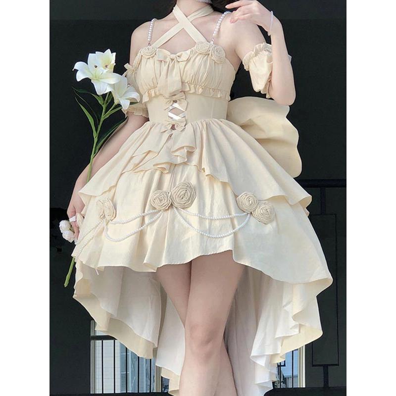 ゴスロリ・ロリータドレス アイドル服 打歌服 プリンセスドレス コスプレ衣装 楽天市場】ロリータ jsk ワンピース 可愛い プリンセスドレス