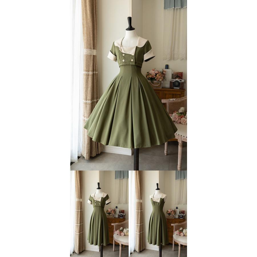 クラロリ ワンピース トップス 可愛い 2way着方 レディース ロング