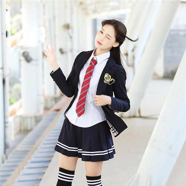 値下げ！！中学校制服セット　　 高生 制服 スクール 高校生 学生 中学 上下セット 5点セット ダブル