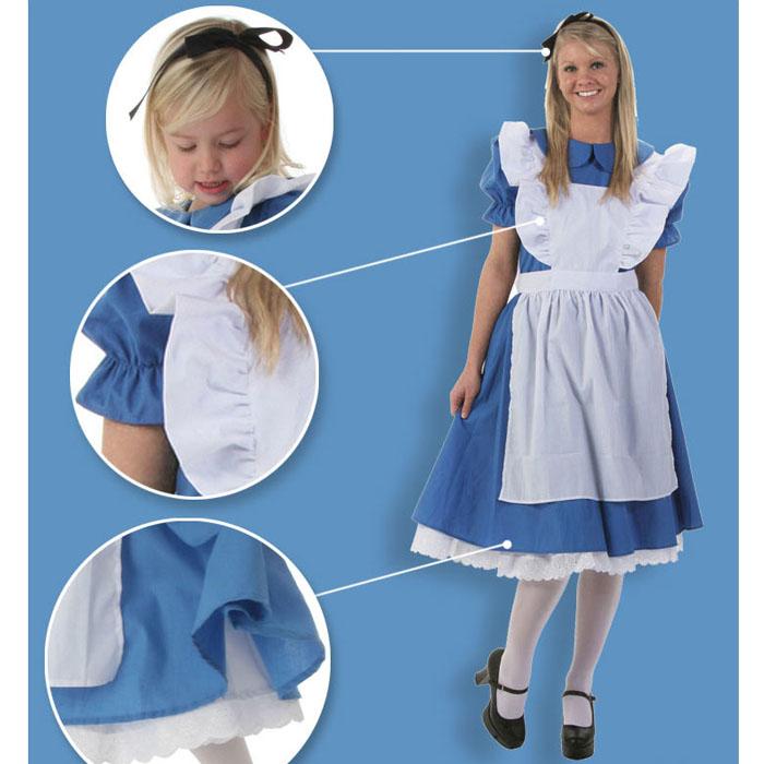 ハロウィン キッズ 不思議の国のアリス 上品 格安 子供服 大人 アリス
