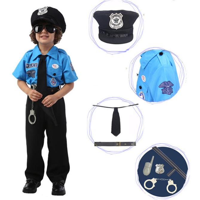 警察官 子供 ハロウィン仮装衣装 子供衣装 Cosplay コスプレコスチューム 男の子 キッズ ポリス 制服 ハロウィン 仮装 テーマパーティー 9点セット Eb795c0 エブリ 通販 Yahoo ショッピング