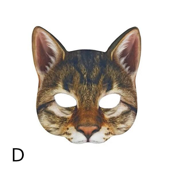コスプレ 猫顔マスク 猫 ハロウィン 可愛い 仮装 cos コスチューム