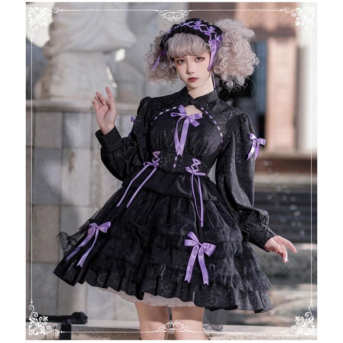 ロリータ 長袖 ワンピース 可愛い プリンセスドレス お姫様 ロリータ 長袖 ワンピース 可愛い プリンセスドレス お姫様