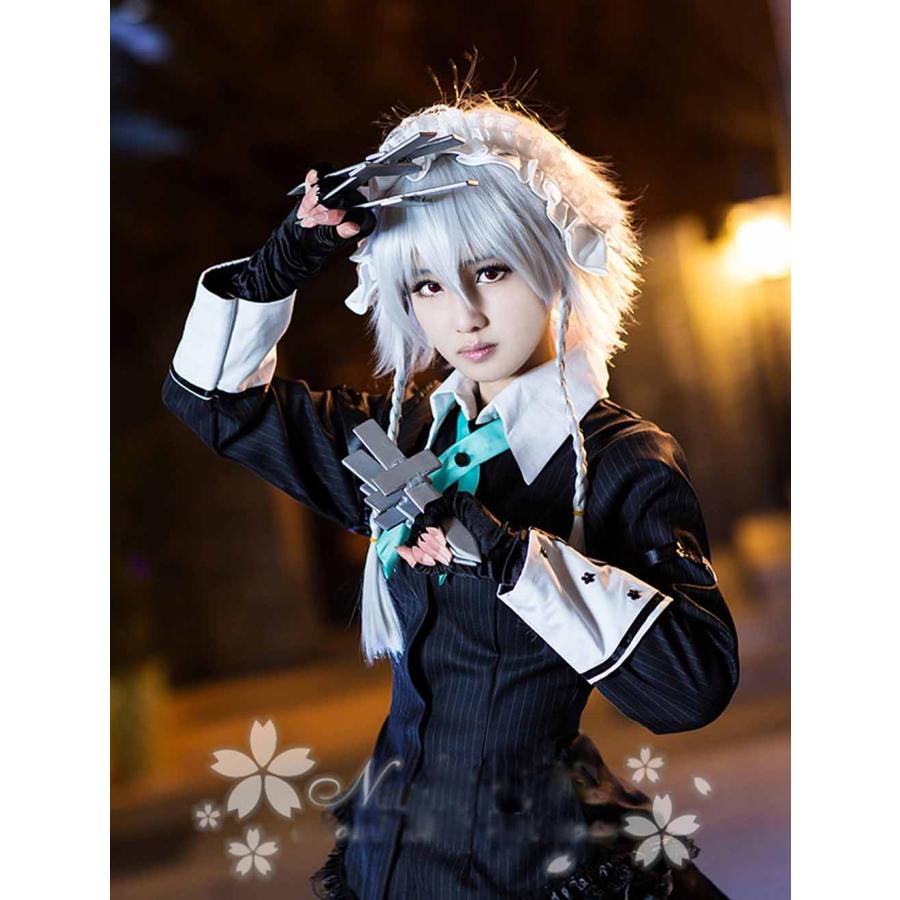 ※匿名配送※ 十六夜咲夜 コスプレ衣装 東方Project 十六夜咲夜 東方Project アニメ コスプレ衣装 コスチューム cosplay