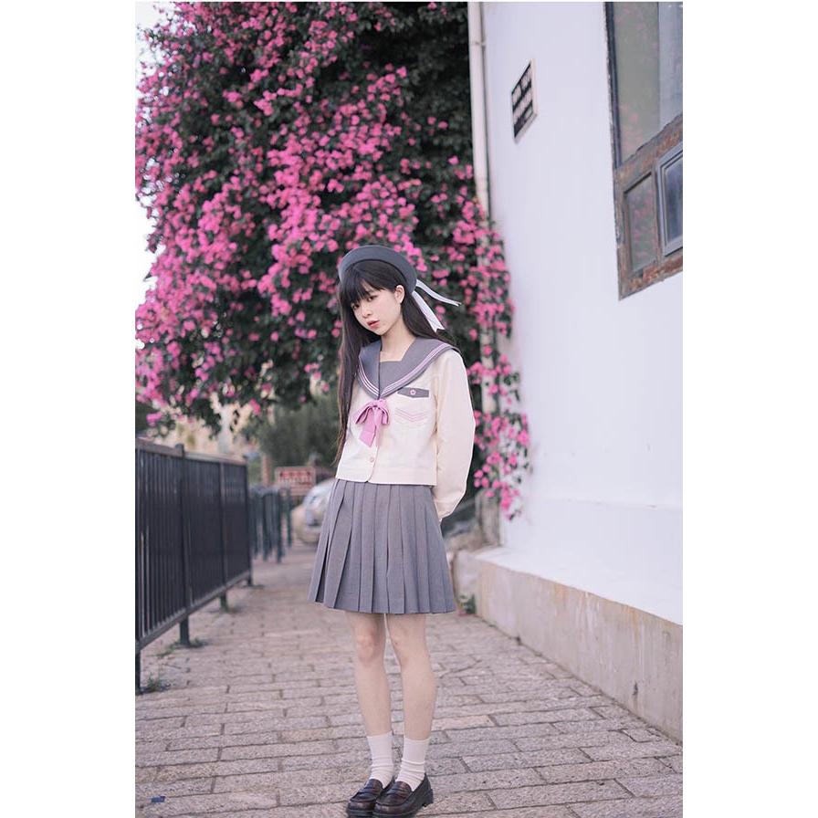 セーラー服 卒業式 女の子 制服 学生制服 5点セット 長袖 女子高生