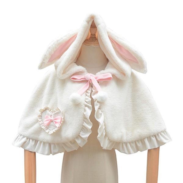 Lolita JSK ロリータ 鹿 刺繍 シャツ マント 秋野鹿鳴 お姫様 プリンセス リボン本 コーデュロイ コットン フェイクファー シアー Aライン_14