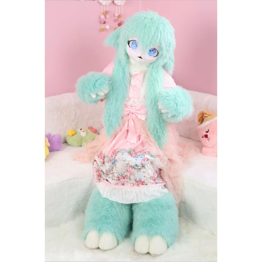 ファーリー コスプレ 獣頭 ヘッド マスク ケモノ アニマルヘッド 獣人