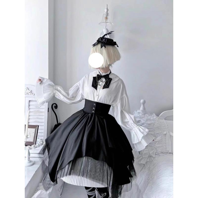 ロリータ スカート ハロウィン セット シスター風 レトロ風 ゴシック